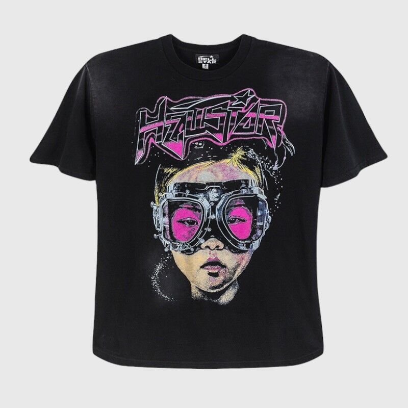 Hellstar Future (Red) T-Shirt Black - Image 1