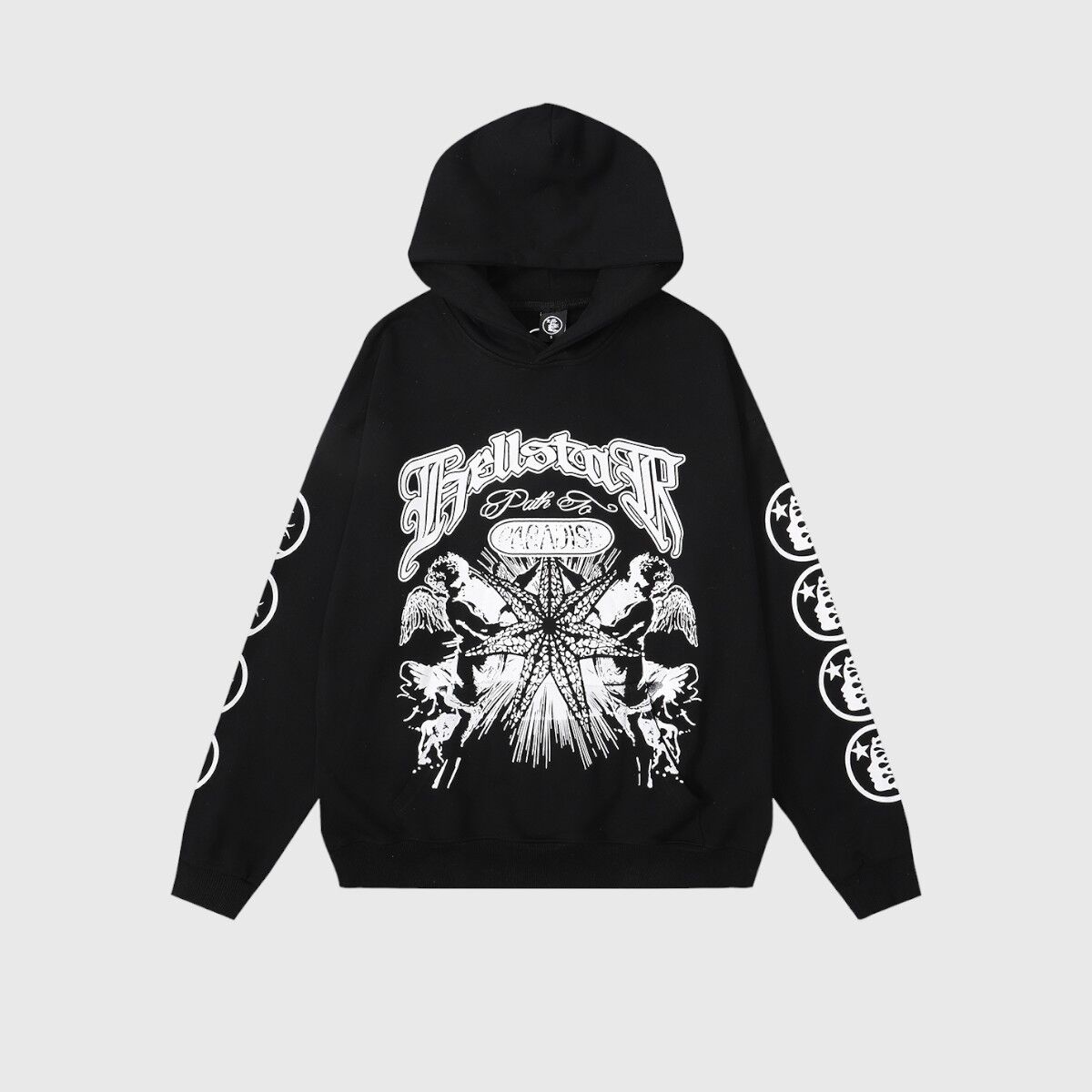 Hellstar Victory Capsule 6 Hoodie Black - Image 1