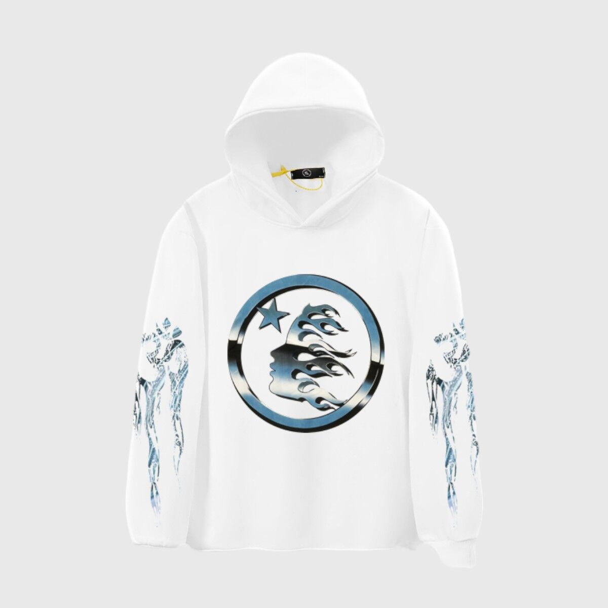 White Hellstar Hoodie - Image 1