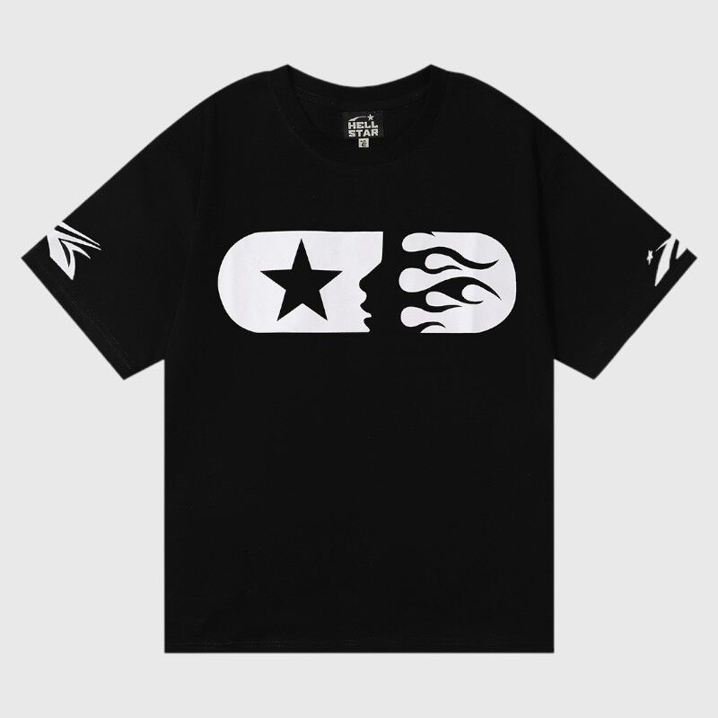 Hellstar Marathon T-Shirt Black - Image 1