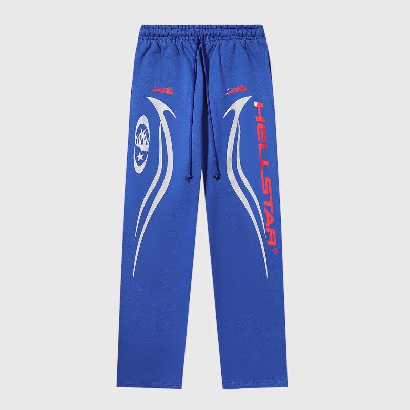 Hellstar Sports Sweatpants Blue - Image 1