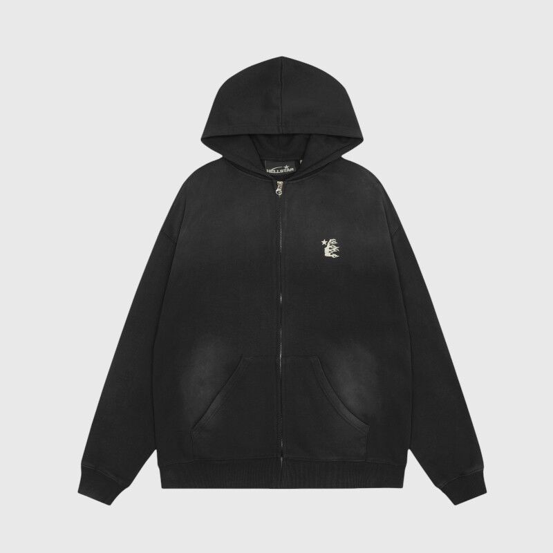 Hellstar ‘The Path to Paradise’ Hoodie Black - Image 1