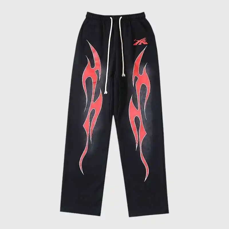 Hellstar Red Flame Sweatpant
