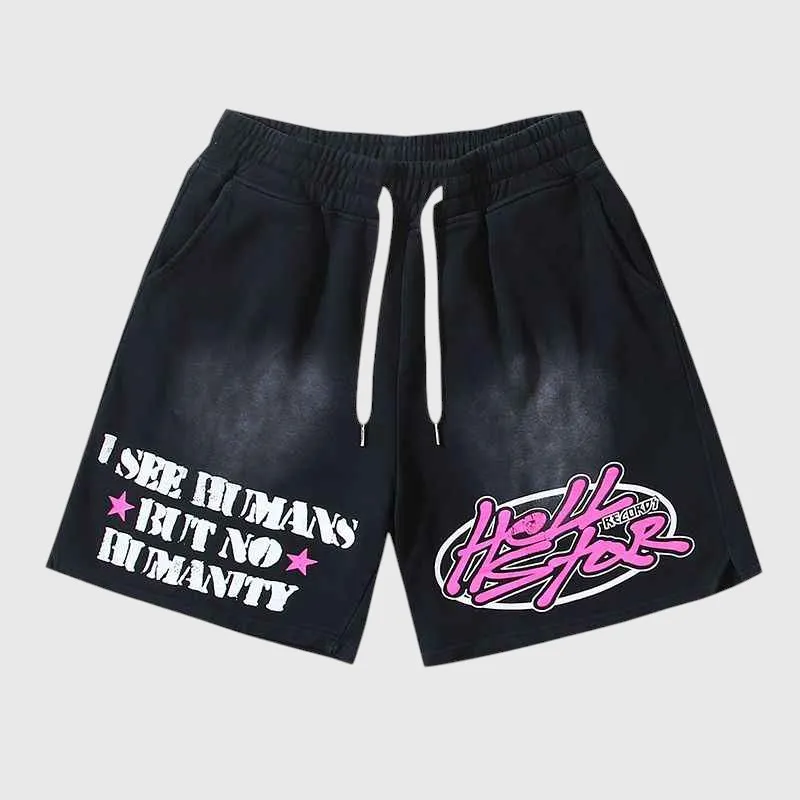Hellstar No Humanity Shorts - Image 1