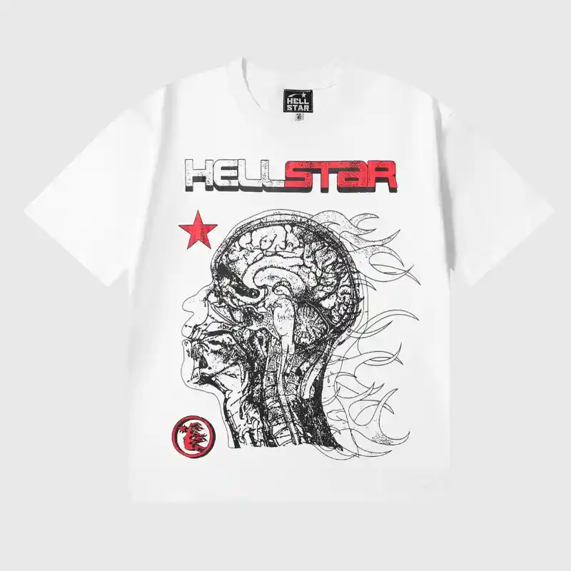 Hellstar Studios Human Development T-shirt White