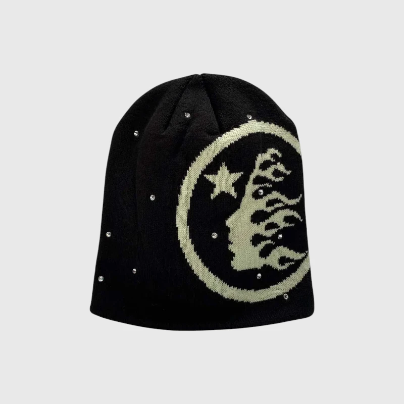 Hellstar Starry Night Beanie Black