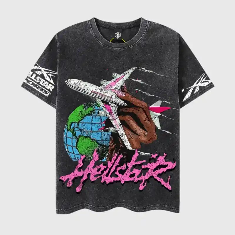 Hellstar Worldwide Flight T-Shirt